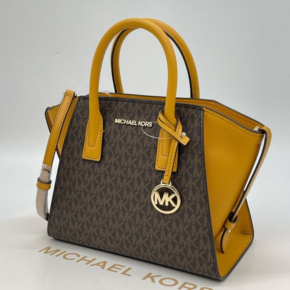 Michael Kors Avril Small TZ Satchel Bag - Picture 4 of 10